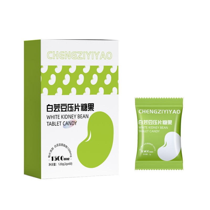 加强版白芸豆压片糖果代加工 膳食纤维酵素咀嚼片剂OEM定制源头厂
