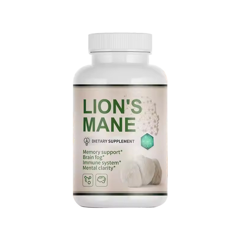 Lions Mane Capsule Wholesale OEM 外贸跨境猴头菇软糖胶囊定制